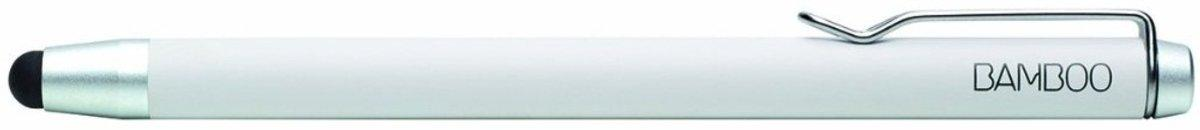 Stylus - Wacom Bamboo Alpha, para Tablets o Smartphones, en color blanco
