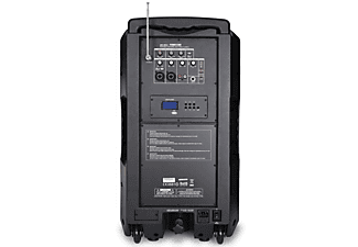 Amplificador portátil - Fonestar ASH-201U, 200W, con micrófono, reproductor MP3, autonomía 4 horas