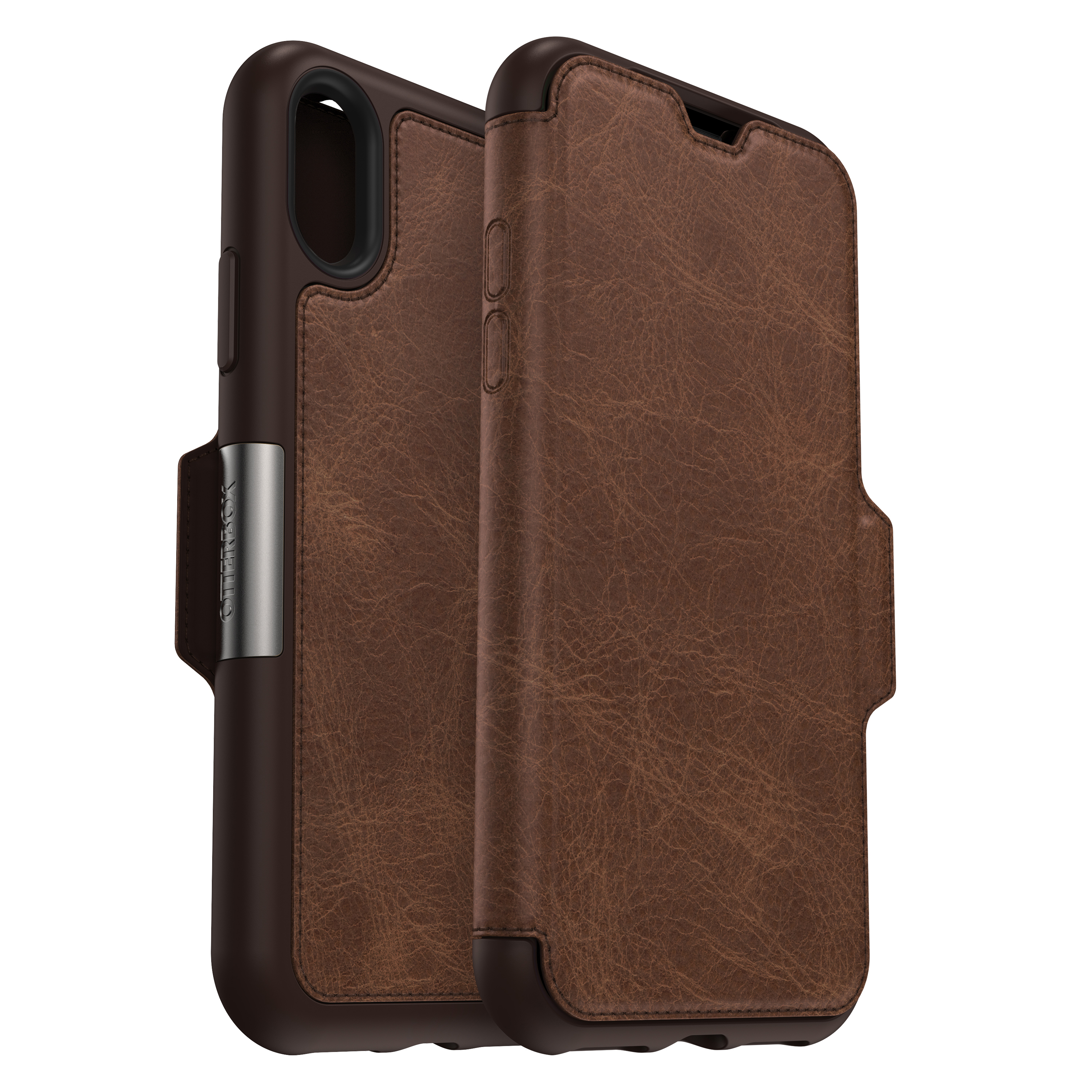 OTTERBOX Strada, Bookcover, Apple, iPhone XS, Espresso