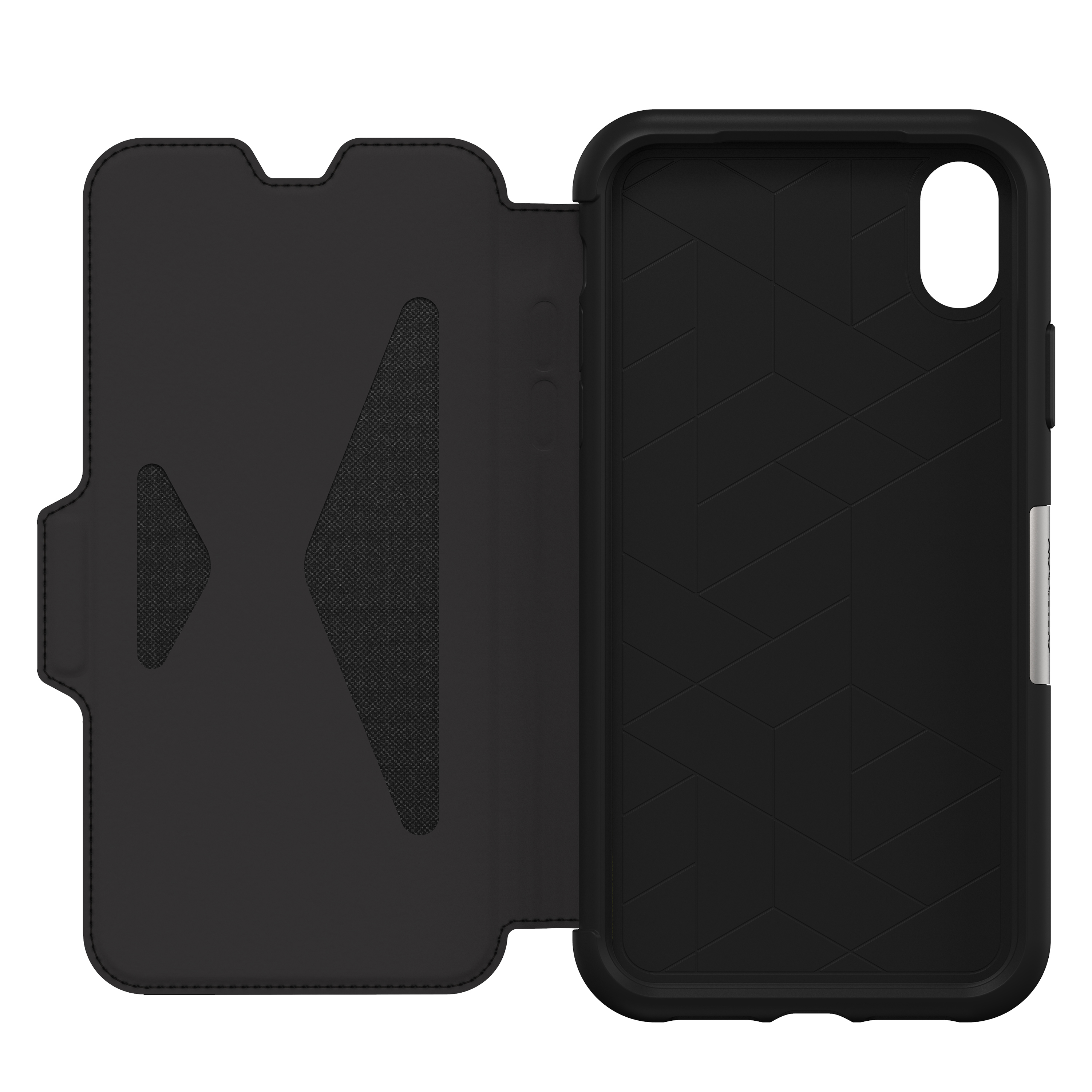 OTTERBOX Strada, Bookcover, Apple, iPhone XR, Schwarz