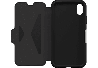 OTTERBOX Strada, Bookcover, Apple, iPhone XR, Schwarz