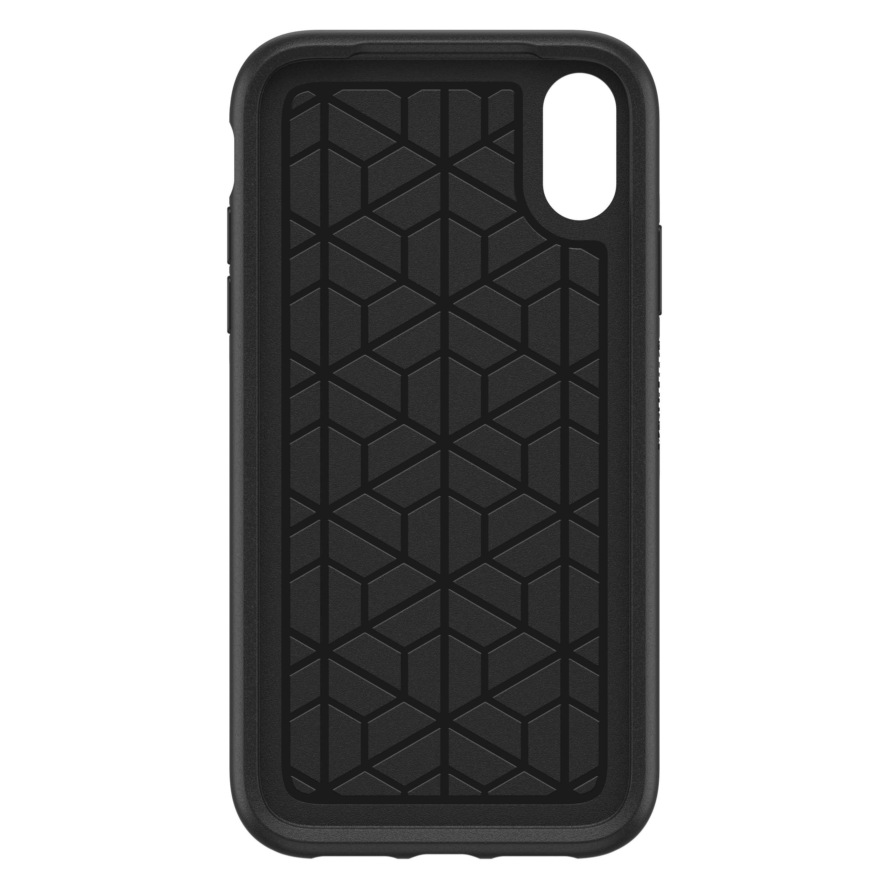 OTTERBOX Symmetry, Backcover, Apple, iPhone XR, Schwarz