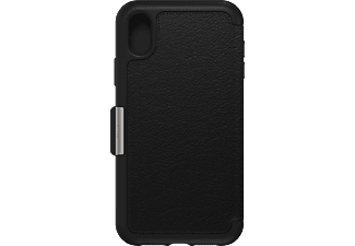 OTTERBOX Strada, Bookcover, Apple, iPhone XR, Schwarz