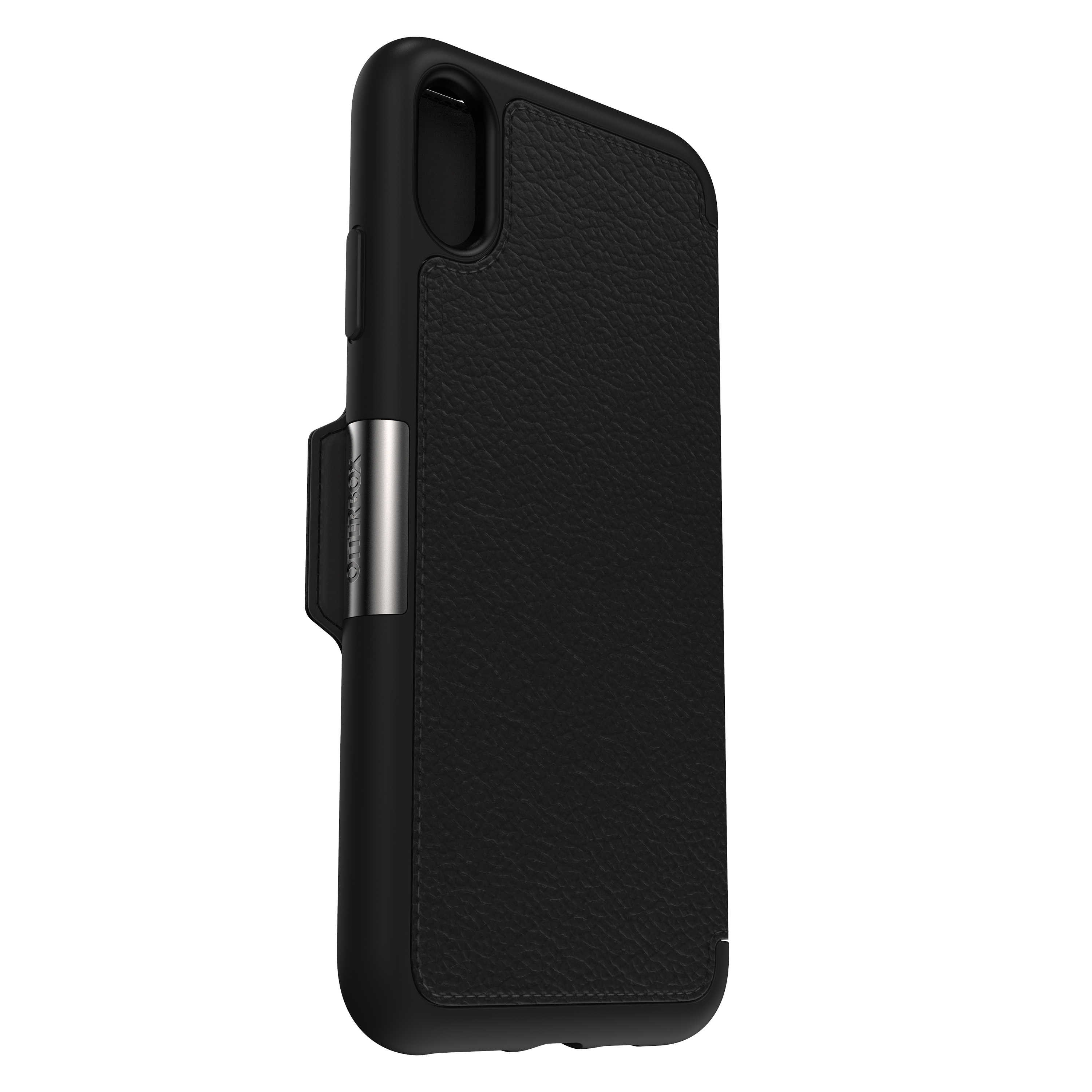 OTTERBOX Strada, Bookcover, Apple, iPhone XS Max, Schwarz