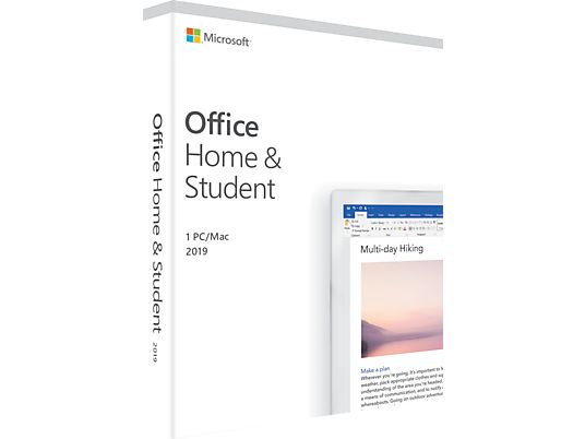 Office Home & Student 2019 (1 user/1 device/One-time purchase) - PC/MAC - English