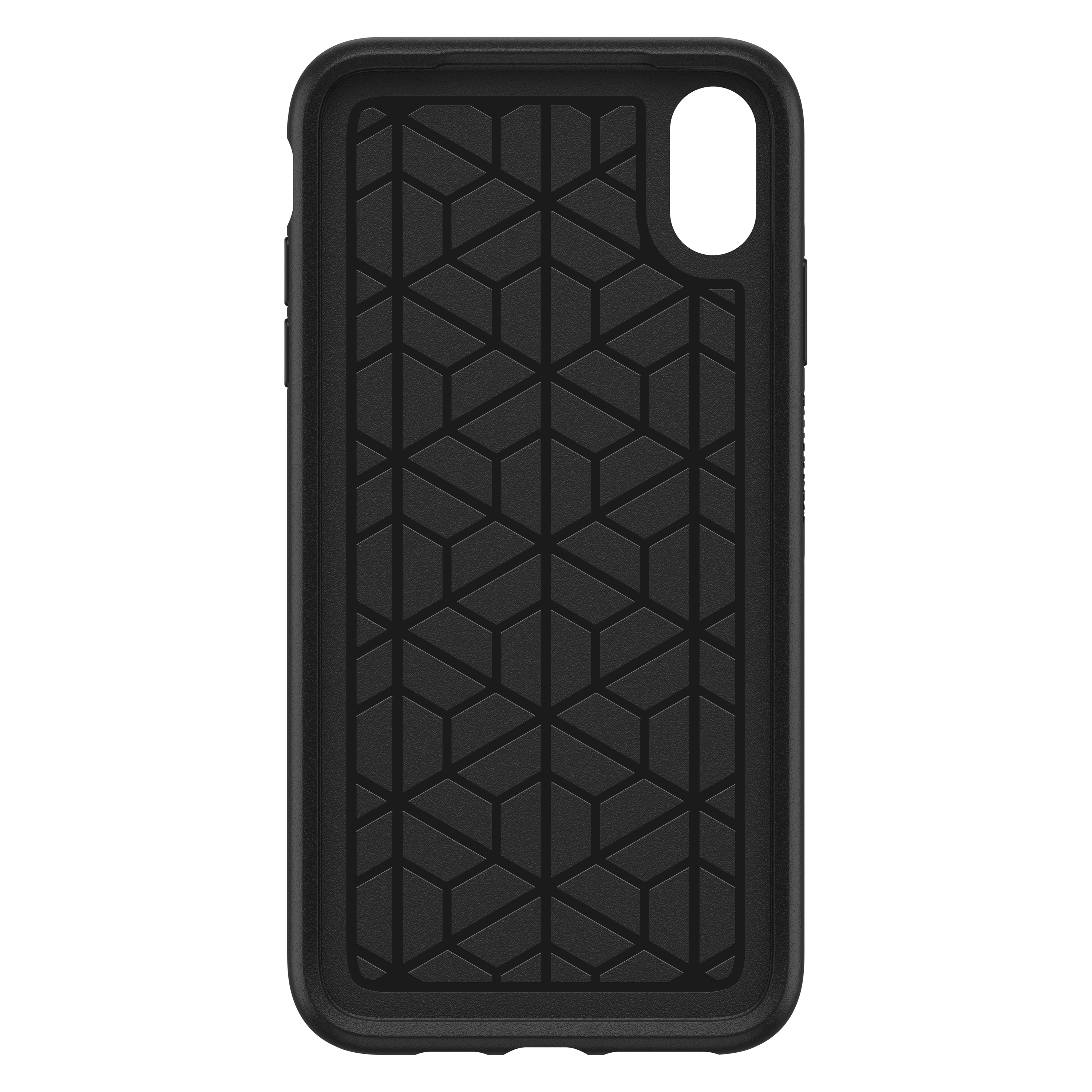 OTTERBOX Symmetry, Backcover, Apple, iPhone XS Max, Schwarz