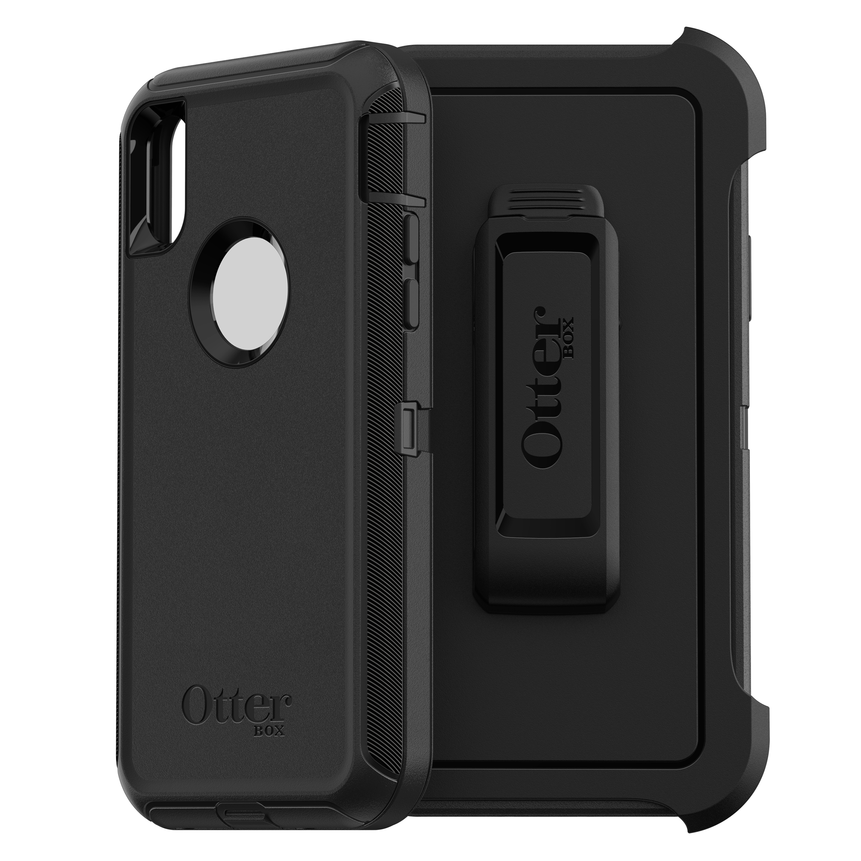 OTTERBOX Defender, Backcover, Apple, iPhone XS, Schwarz