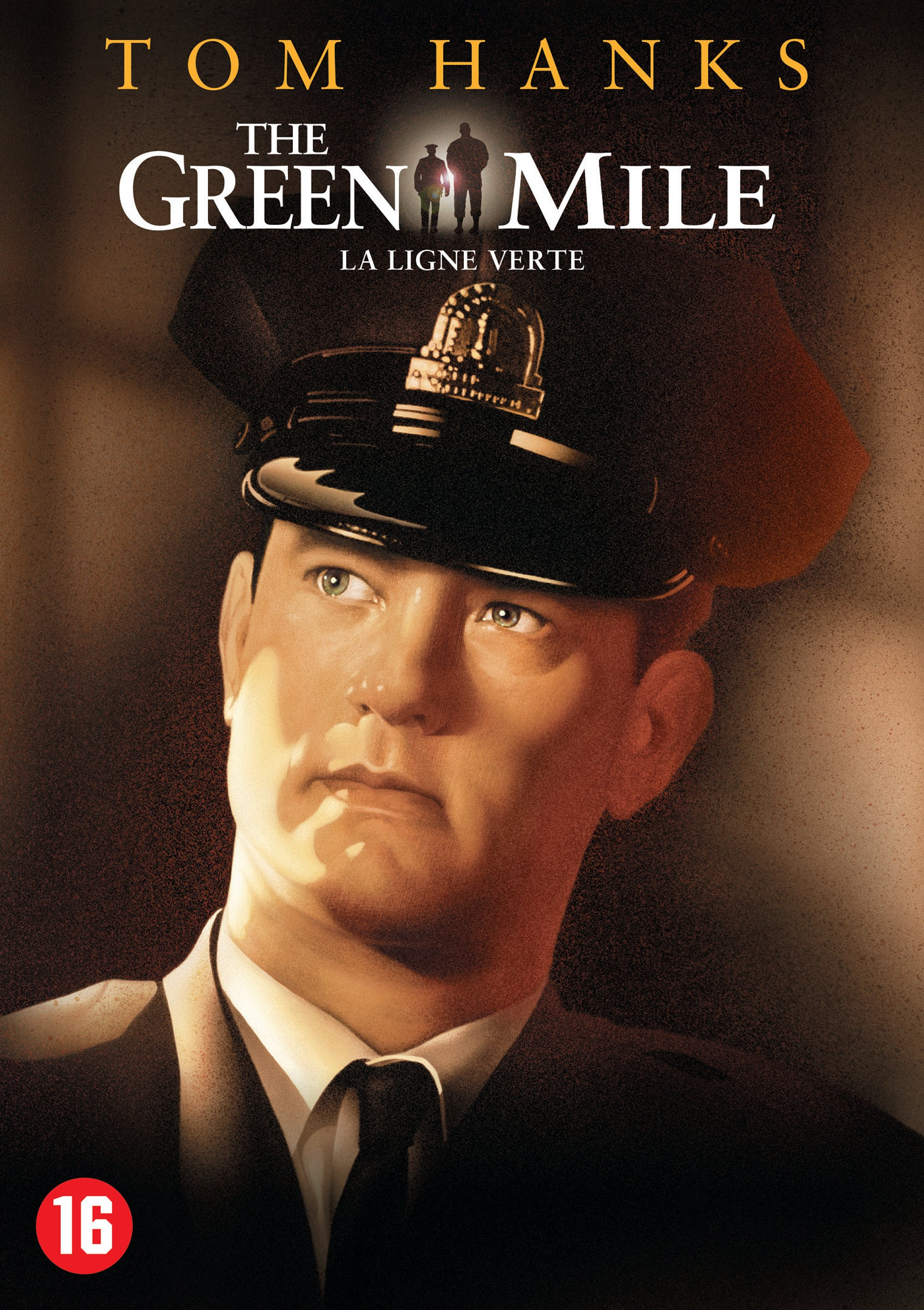 Filmposter: Tom Hanks in politie-uniform, voor de film 'The Green Mile'.
