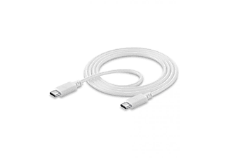 CellularLine USBDATACUSBC-CW 1.2m USB C USB C Macho Macho Blanco cable USB