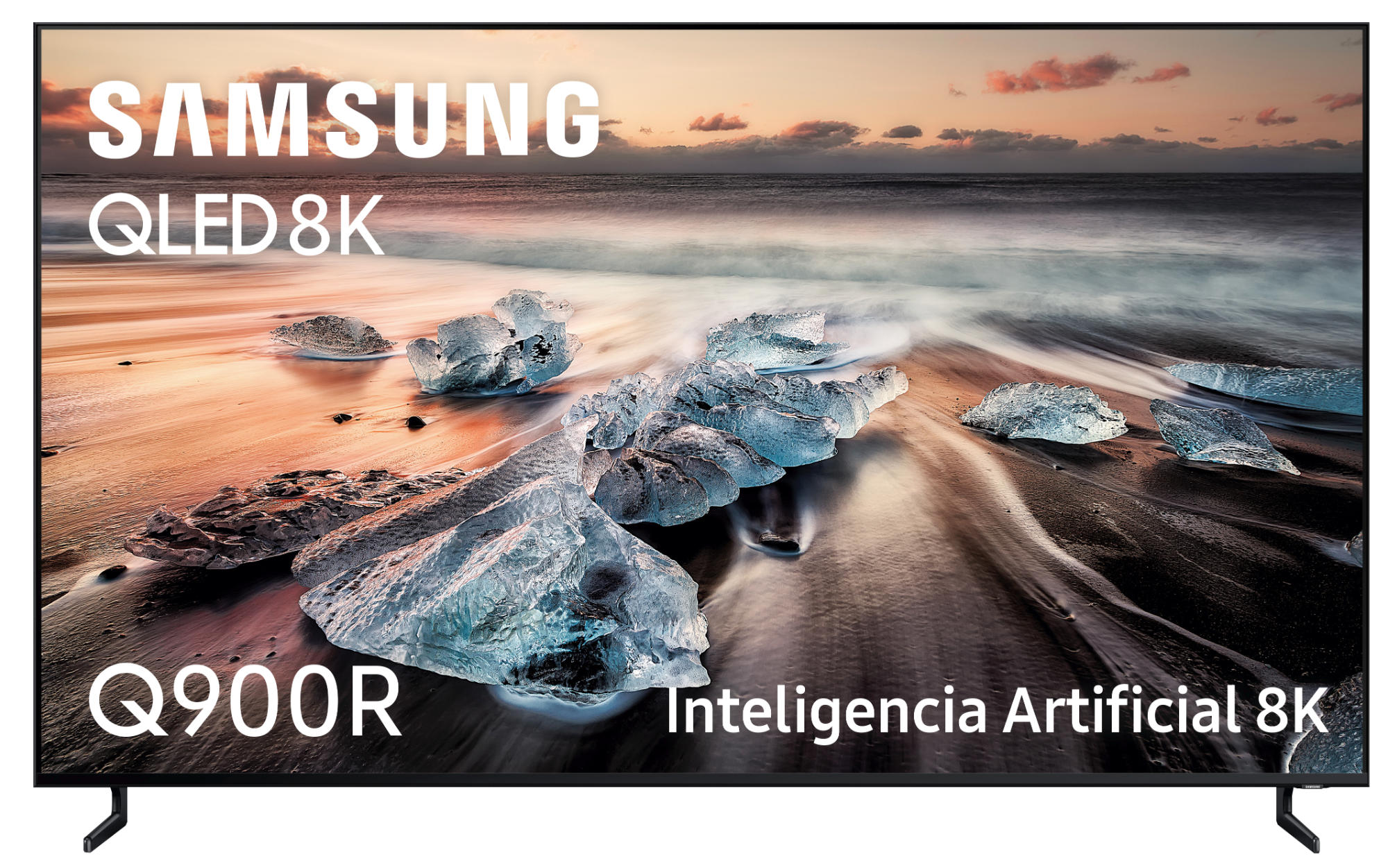 TV QLED 65" - Samsung 65Q900, 8K, HDR 3000, Direct Full Array, Smart TV, Ambient Mode