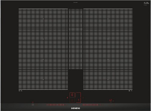 Encimera - Siemens EX 775 LYE4E iQ700, Inducción, Eléctrica, 2 zonas, 23 cm, Negro