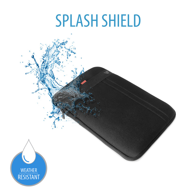 V7 Funda de espuma viscoelástica de 12,2" con correa de hombro desmontable