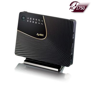 ZyXEL NBG6716 Wifi Ethernet Banda dual Negro