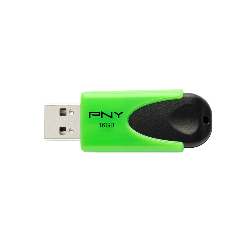 PNY N1 Attaché 16GB 16GB USB 2.0 Verde, Negro unidad flash USB