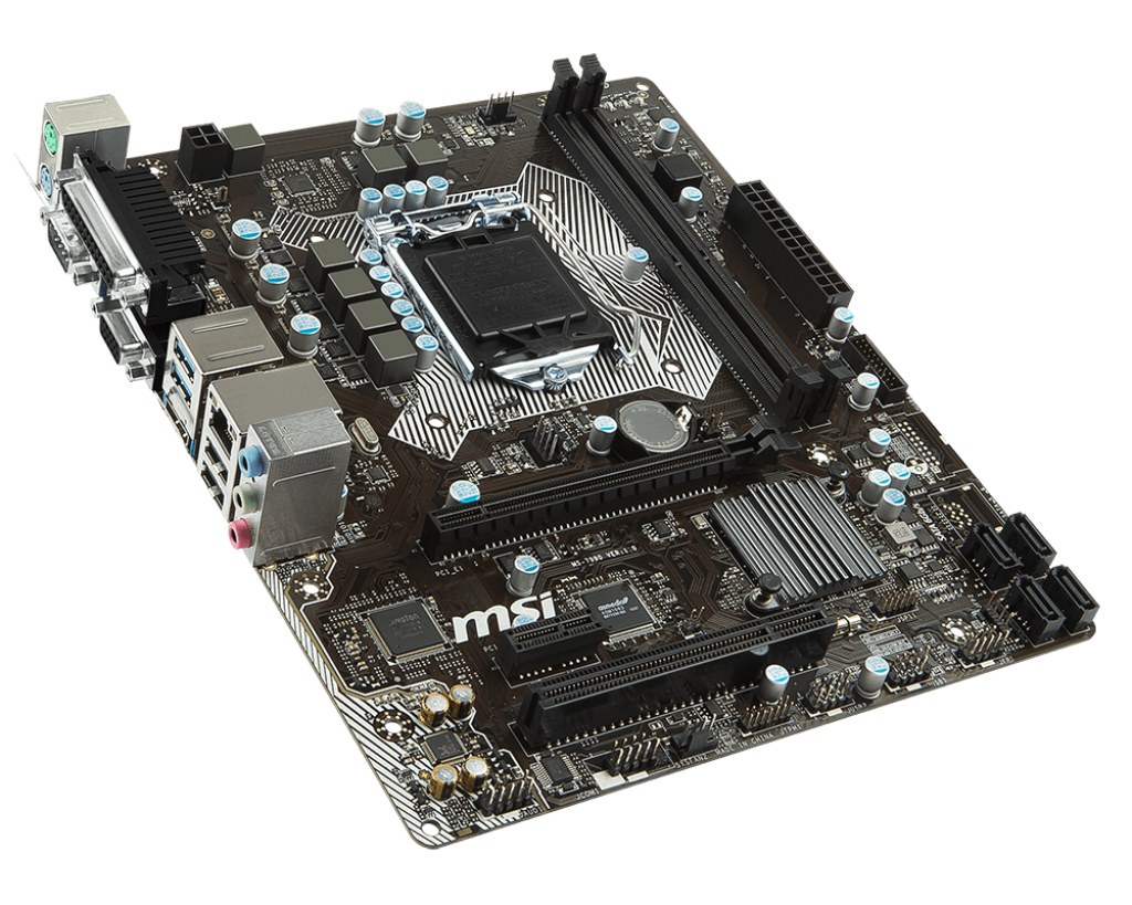 MSI Msı H110M Pro-Vhl Soket 1151 Ddr4 2133 Vga Hdmı Usb 3.1 Com+Lpt Pcı Matx