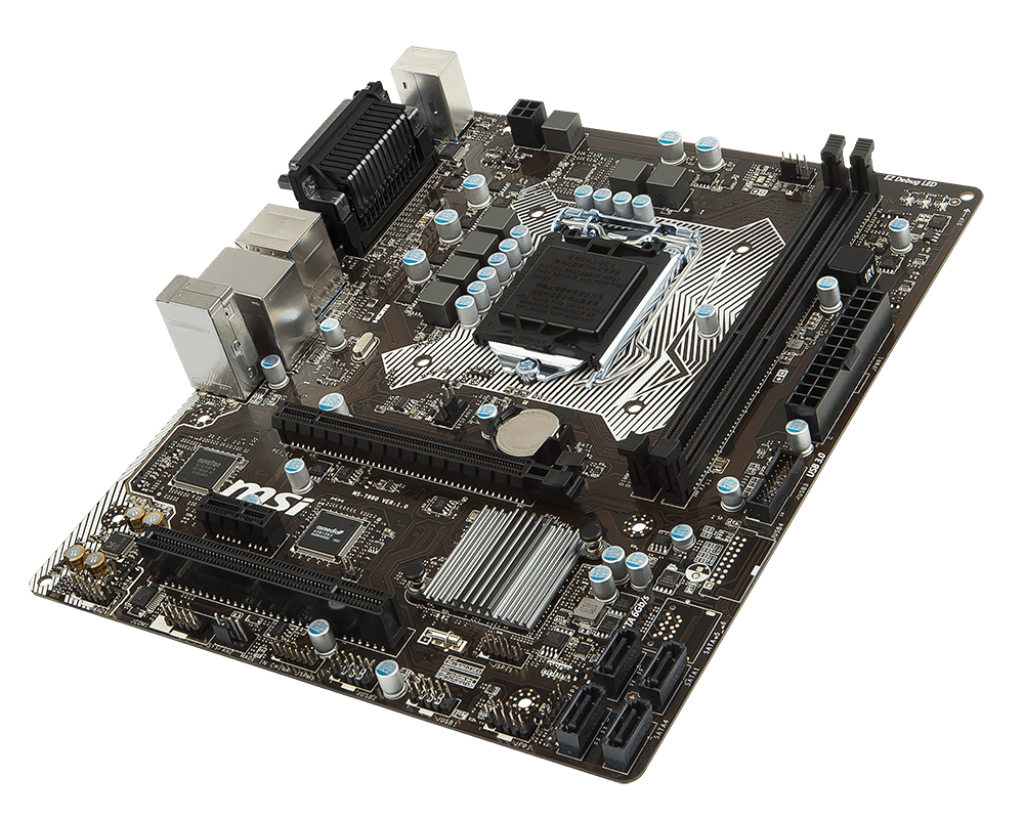 MSI Msı H110M Pro-Vhl Soket 1151 Ddr4 2133 Vga Hdmı Usb 3.1 Com+Lpt Pcı Matx