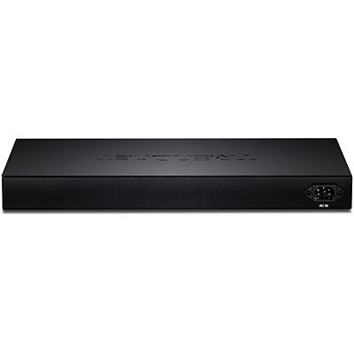 Trendnet TEG-30284 Gestionado Gigabit Ethernet (10/100/1000) 1U Negro switch