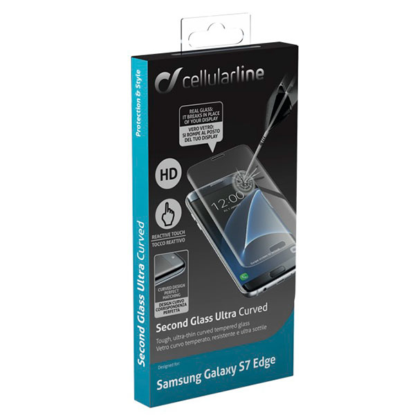 Vivanco 37737 Transparente Samsung Galaxy S7 Edge 1pieza(s) Protector pantalla