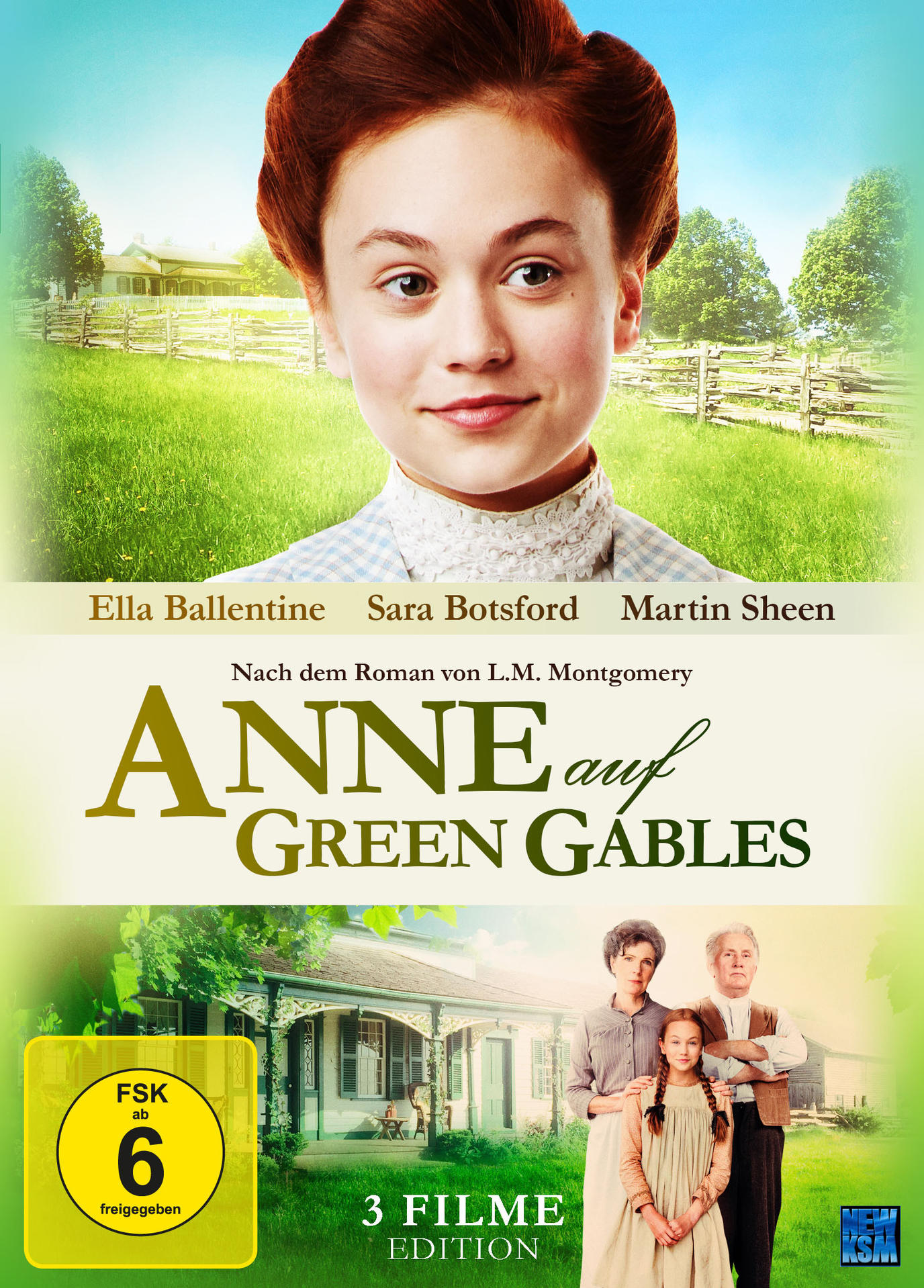 Anne auf Green Gables - DVD Gesamtedition Teil 1-3