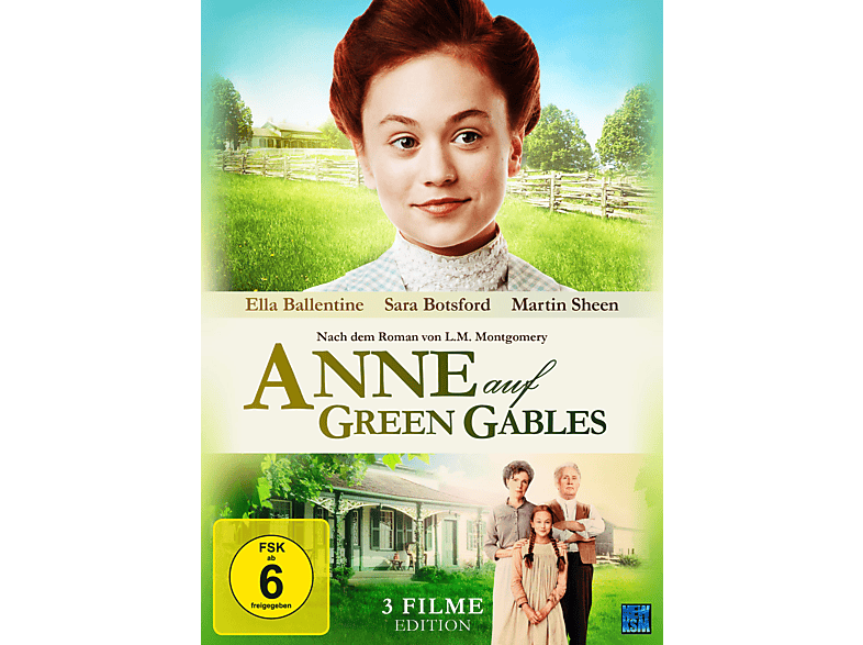 Anne auf Green Gables - Gesamtedition Teil 1-3 DVD