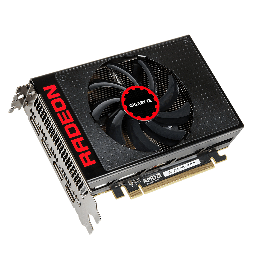 Gigabyte GV-R9NANO-4GD-B AMD Radeon R9 Nano 4GB