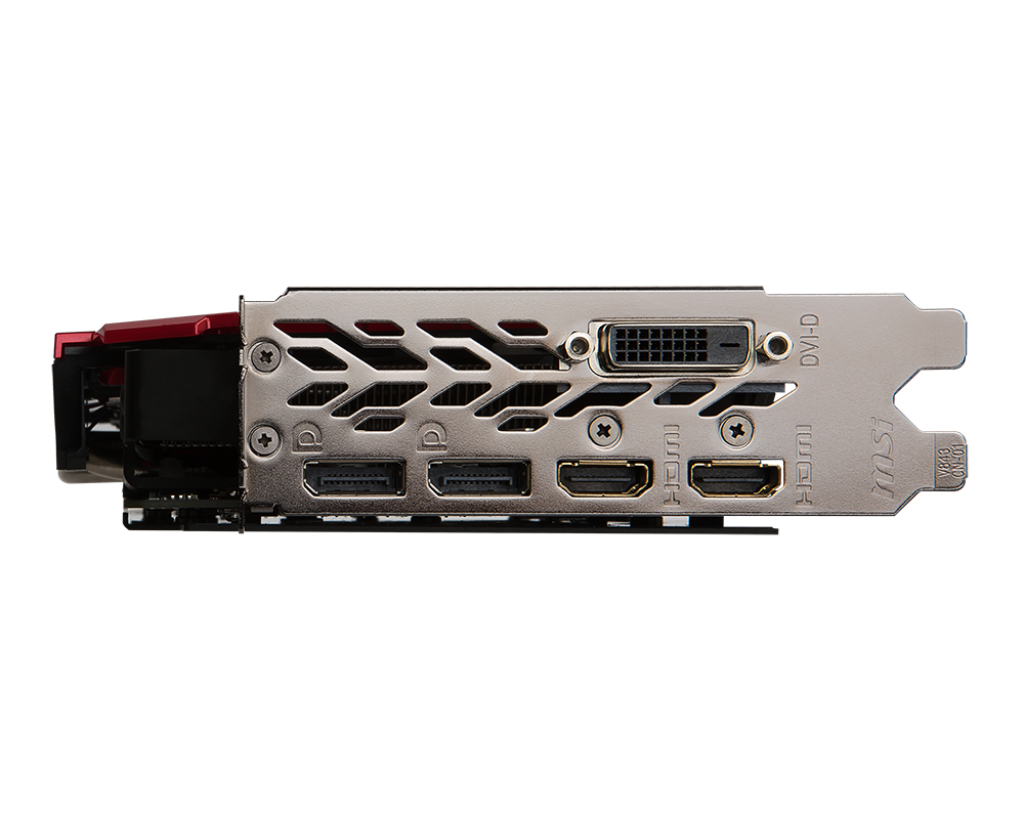 MSI Radeon RX 480 GAMING X 8G Radeon RX 480 8GB GDDR5 tarjeta gráfica