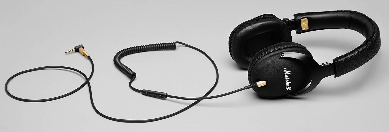 Marshall Monitor Negro Circumaural Diadema