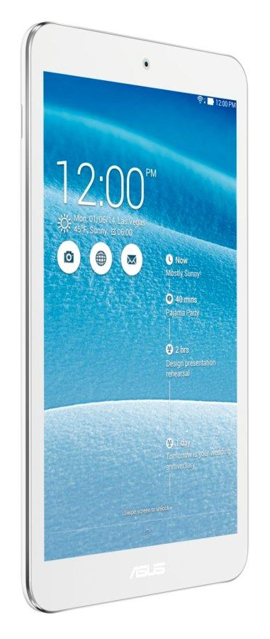 Tablet - ASUS MeMO Pad8 Blanca 16GB, procesador Intel®, 2 cámaras y WiFi Miracast