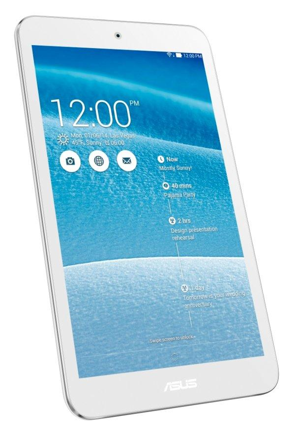 Tablet - ASUS MeMO Pad8 Blanca 16GB, procesador Intel®, 2 cámaras y WiFi Miracast