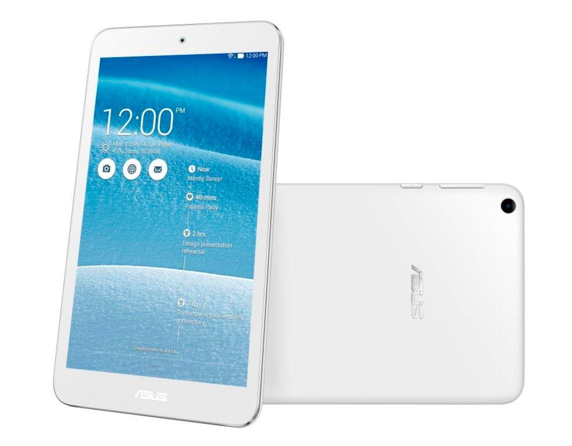 Tablet - ASUS MeMO Pad8 Blanca 16GB, procesador Intel®, 2 cámaras y WiFi Miracast