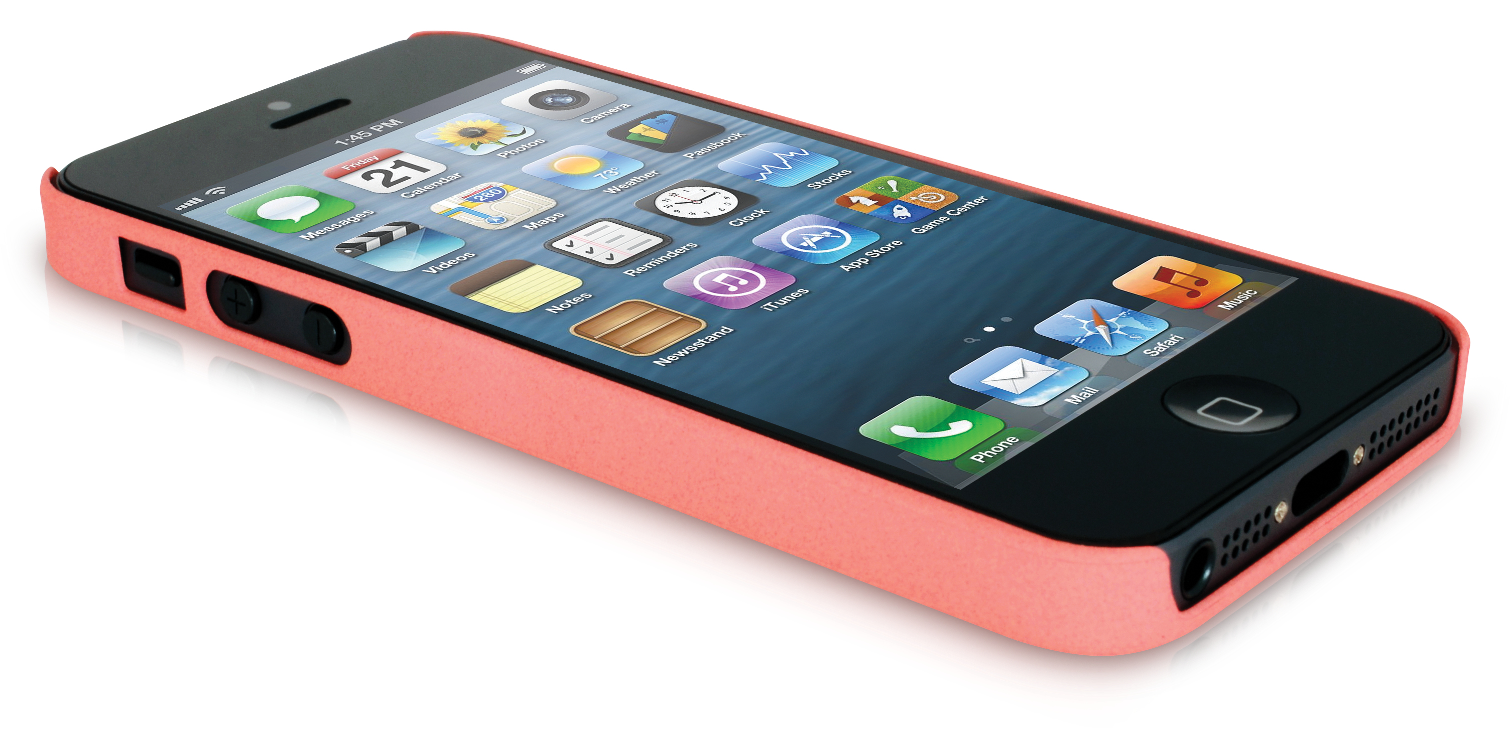 V7 Metro Anti-slip Funda para iPhone 5s | iPhone 5 rosa