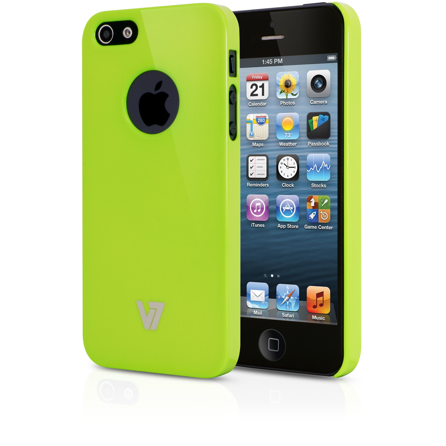 V7 High Gloss Funda para iPhone 5s | iPhone 5 verde