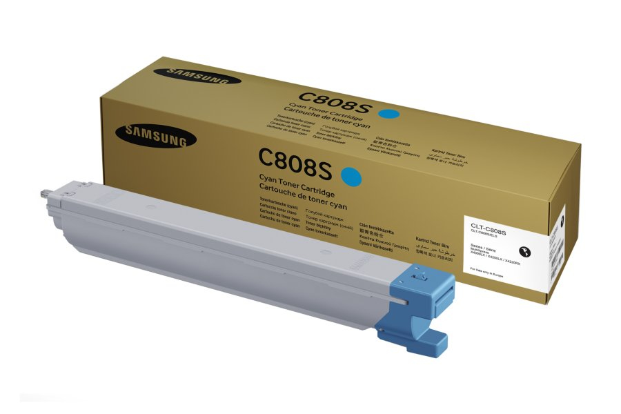 Samsung CLT-C808S Toner 20000páginas Cian tóner y cartucho láser