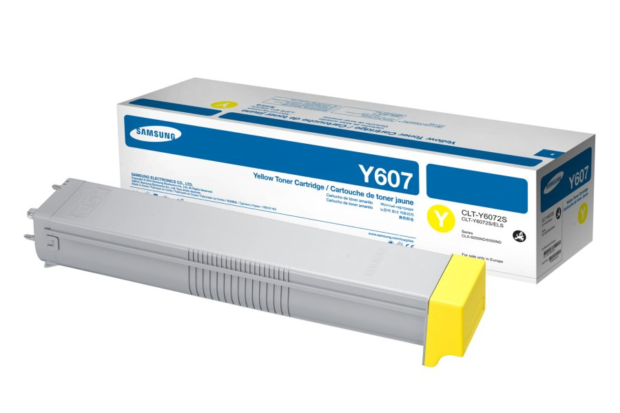Samsung CLT-Y6072S 15000páginas Amarillo tóner y cartucho láser