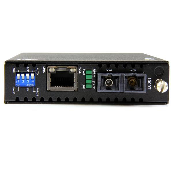 Conversor de Medios - StarTech.com ET91000SM402 Conversor de Medios Ethernet Fibra Monomodo SC 40km