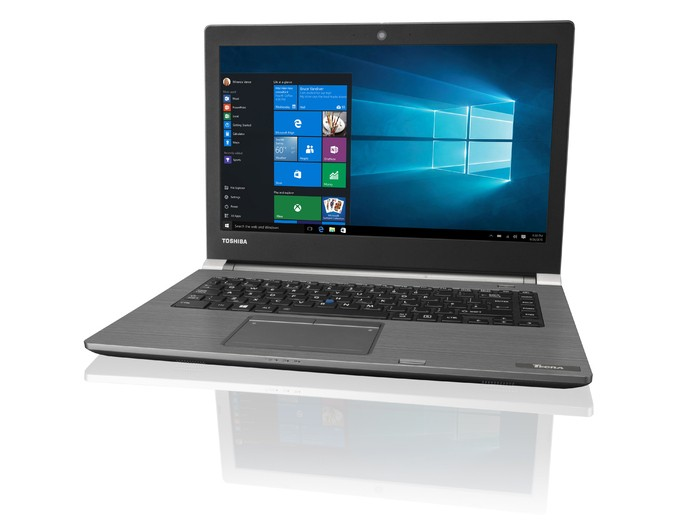 Portátil - Toshiba Tecra A40-C-1HN, 14" HD, Intel® Core™ i5-6200U, 8 GB RAM, 256 SSD, Gris