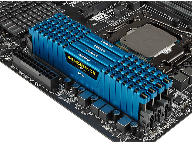 Memoria Ram | Corsair CMK16GX4M4A2400C14B 16GB DDR4 2400MHz CMK16GX4M4A2400C14B