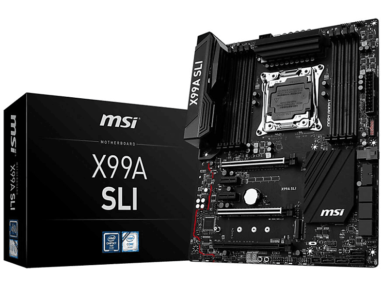 MSI X99A SLI Intel X99 LGA 2011-v3 ATX