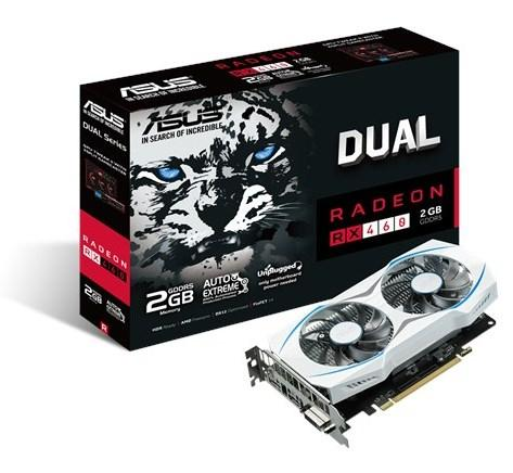 ASUS DUAL-RX460-2G Radeon RX 460 2GB GDDR5