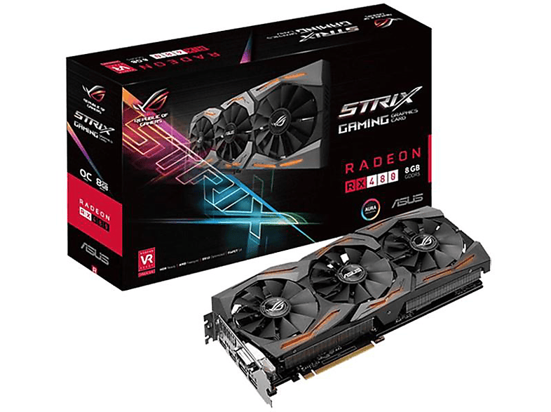 ASUS ROG STRIX-RX480-8G-GAMING Radeon RX 480 8GB GDDR5