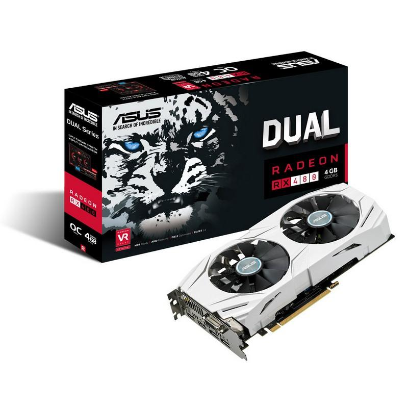 Tarjeta Gráfica - ASUS Radeon RX 480 OC 4GB GDDR5