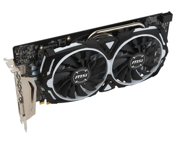 MSI RX 480 ARMOR 4G OC Radeon RX 480 4GB GDDR5