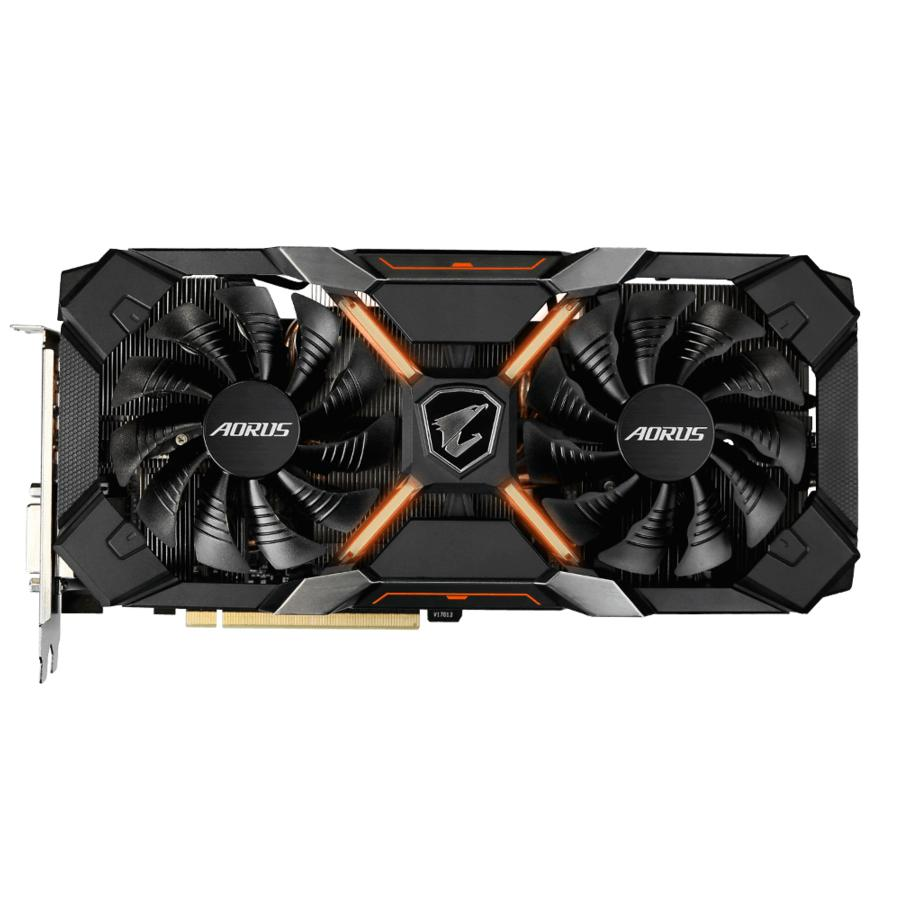 Tarjeta Gráfica - Gigabyte GV-RX580XTRAORUS-8GD, Radeon RX 580, 8GB GDDR5