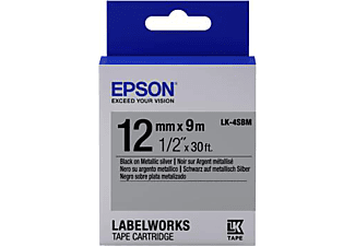 Epson LK-4SBM cinta para impresora de etiquetas