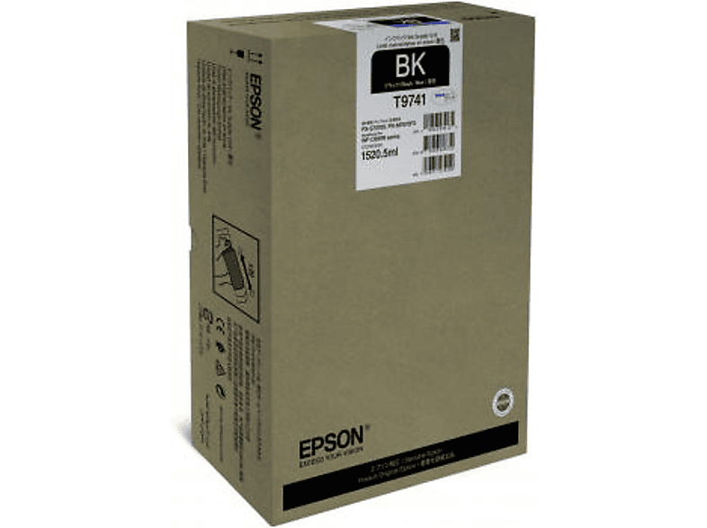 Cartucho de tinta | Epson T9741 1520.5ml 86000páginas Negro