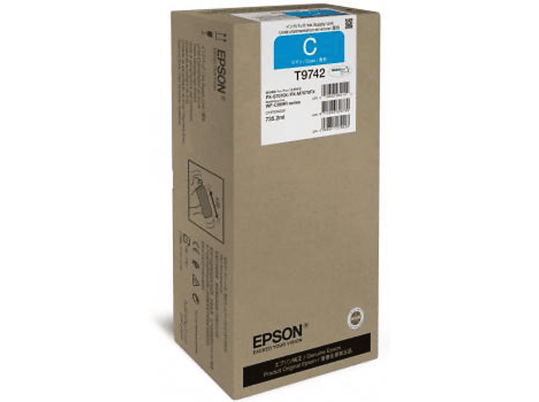 Cartucho de tinta | Epson T9742 735.2ml 84000páginas Cian