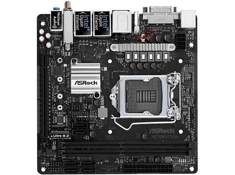 Asrock H270M-ITX/ac Intel H270 LGA 1151 (Socket H4) Mini ITX placa base