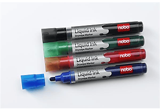 Nobo Rotuladores borrado en seco Liquid Ink surtido (6)