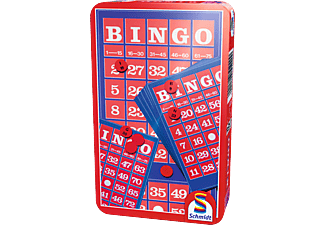 SCHMIDT BINGO - Jeux de société  (Rouge/Bleu)