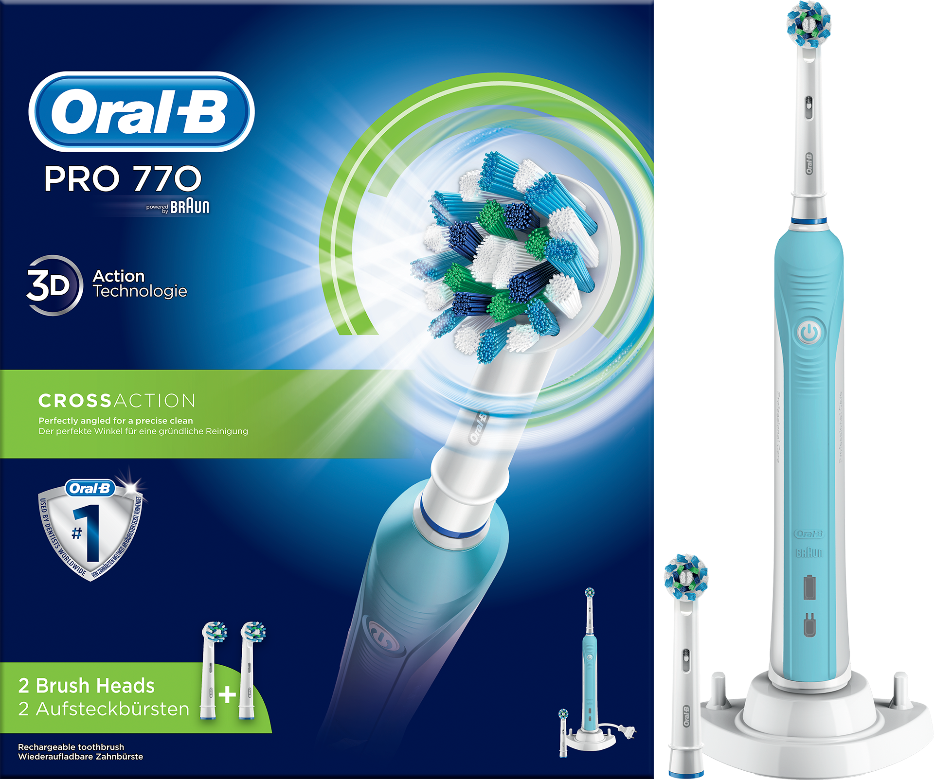 ORAL B Elektrische tandenborstel CrossAction (PRO 770)